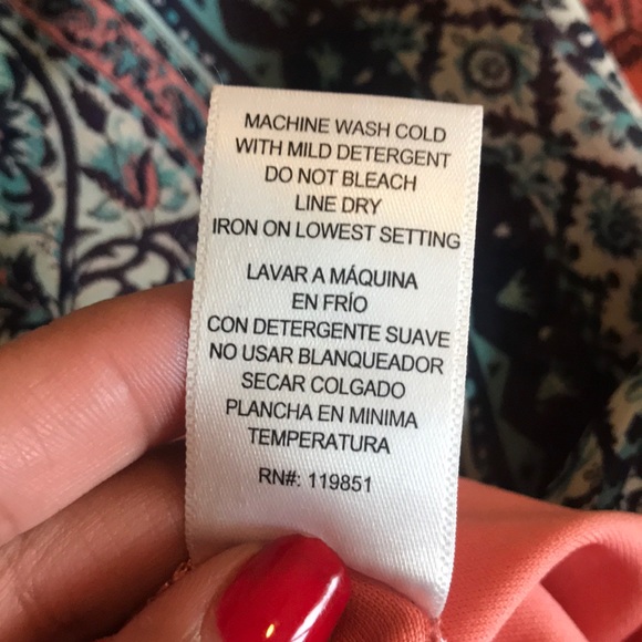 Peach boho dress - Picture 5 of 5